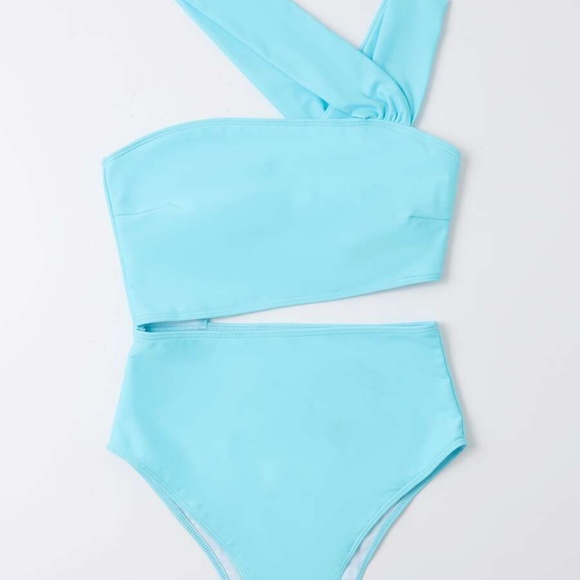 Cut out strappy monokini boho One Piece Swim Pink - Picture 5 of 11